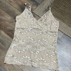 Twenty One| Vintage Lace V-Neck Cami Top